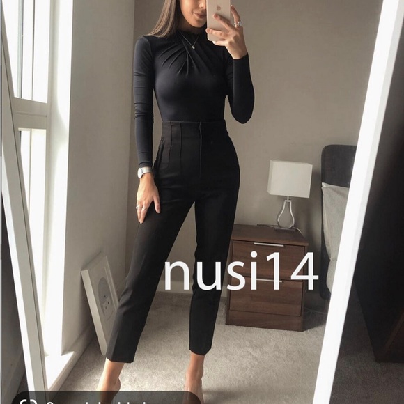 Zara high waist pants - Picture 2 of 8